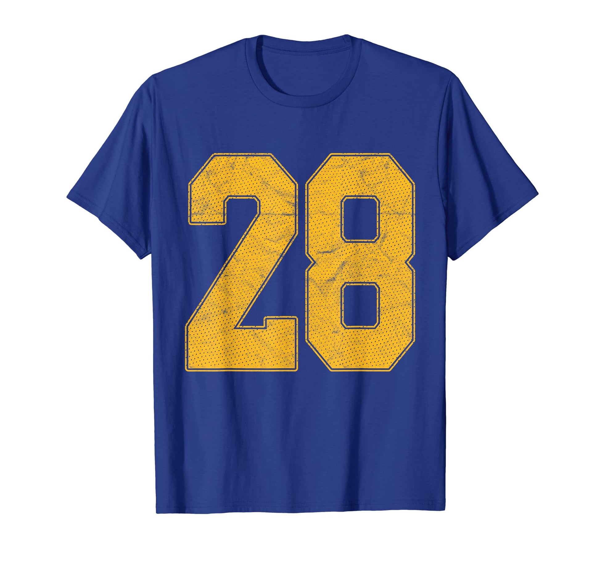 Number 28 Numbered Uniform Sports Team T-Shirt - Aesthetic Graphic Unisex - T-Shirt, Sweatshirt, Hoodie