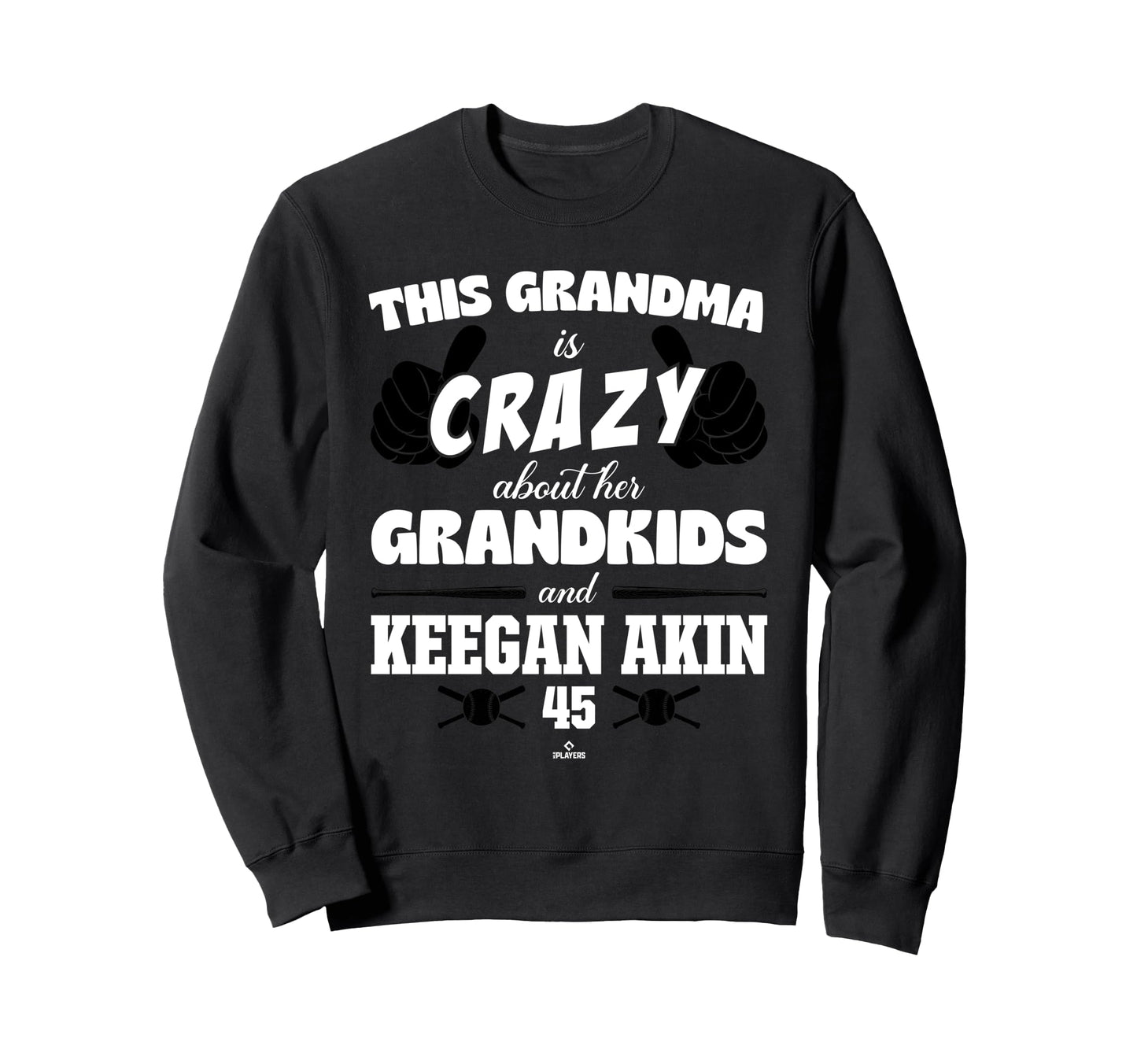 Grandma Crazy Keegan Akin Sweatshirt - Streetwear Style for Adults - T-Shirt, Sweatshirt, Hoodie