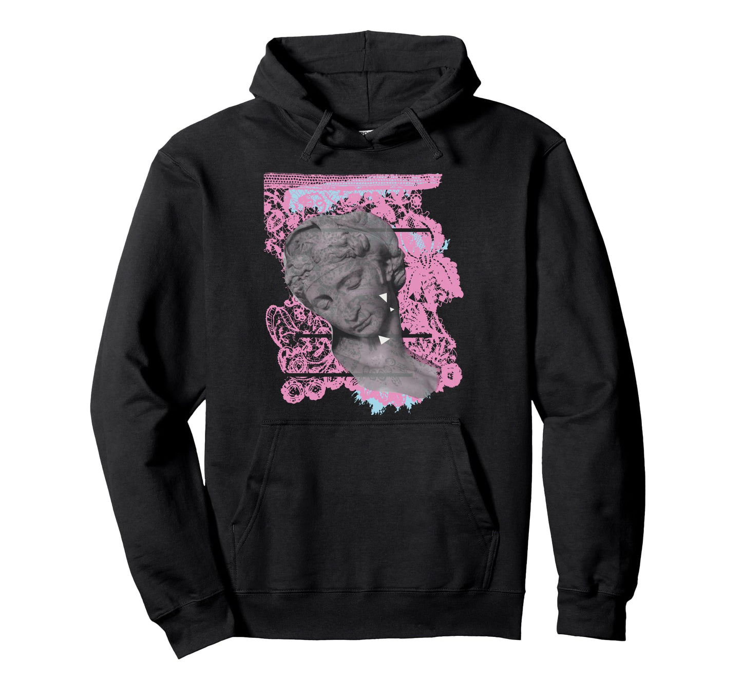 Vaporwave Aesthetic 80S 90S Greek Hoodie - Fun Novelty Design Men Women - T-Shirt, Sweatshirt, Hoodie