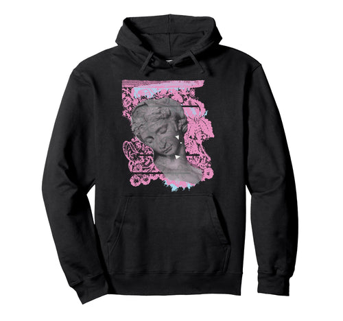 Vaporwave Aesthetic 80S 90S Greek Hoodie - Fun Novelty Design Men Women - T-Shirt, Sweatshirt, Hoodie