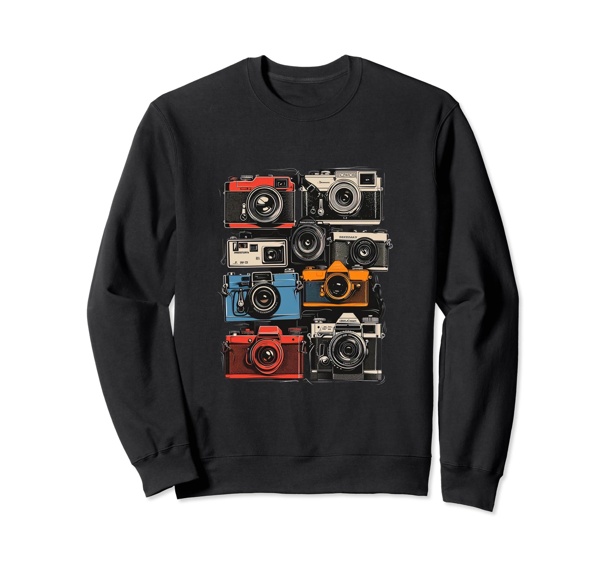 Photography Camera Photographer Sweatshirt - Minimalist Print Men Women - T-Shirt, Sweatshirt, Hoodie