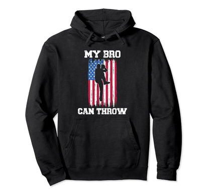 Baseball Pitcher Fan Sister Brother Hoodie - Aesthetic Graphic for Adults - T-Shirt, Sweatshirt, Hoodie