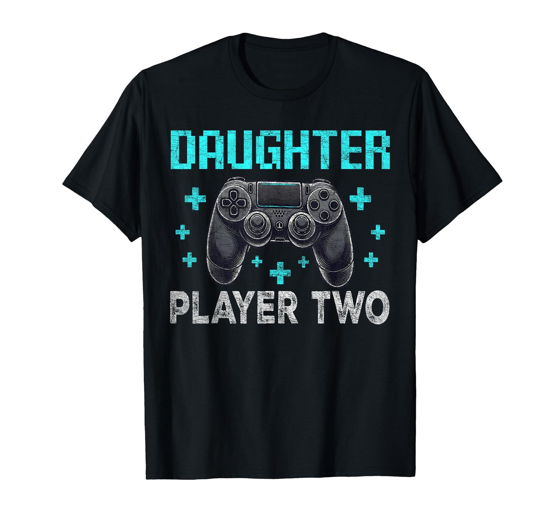 Gamer Dad Fathers Day Dad Daughter T-Shirt - Minimalist Print for Adults - T-Shirt, Sweatshirt, Hoodie
