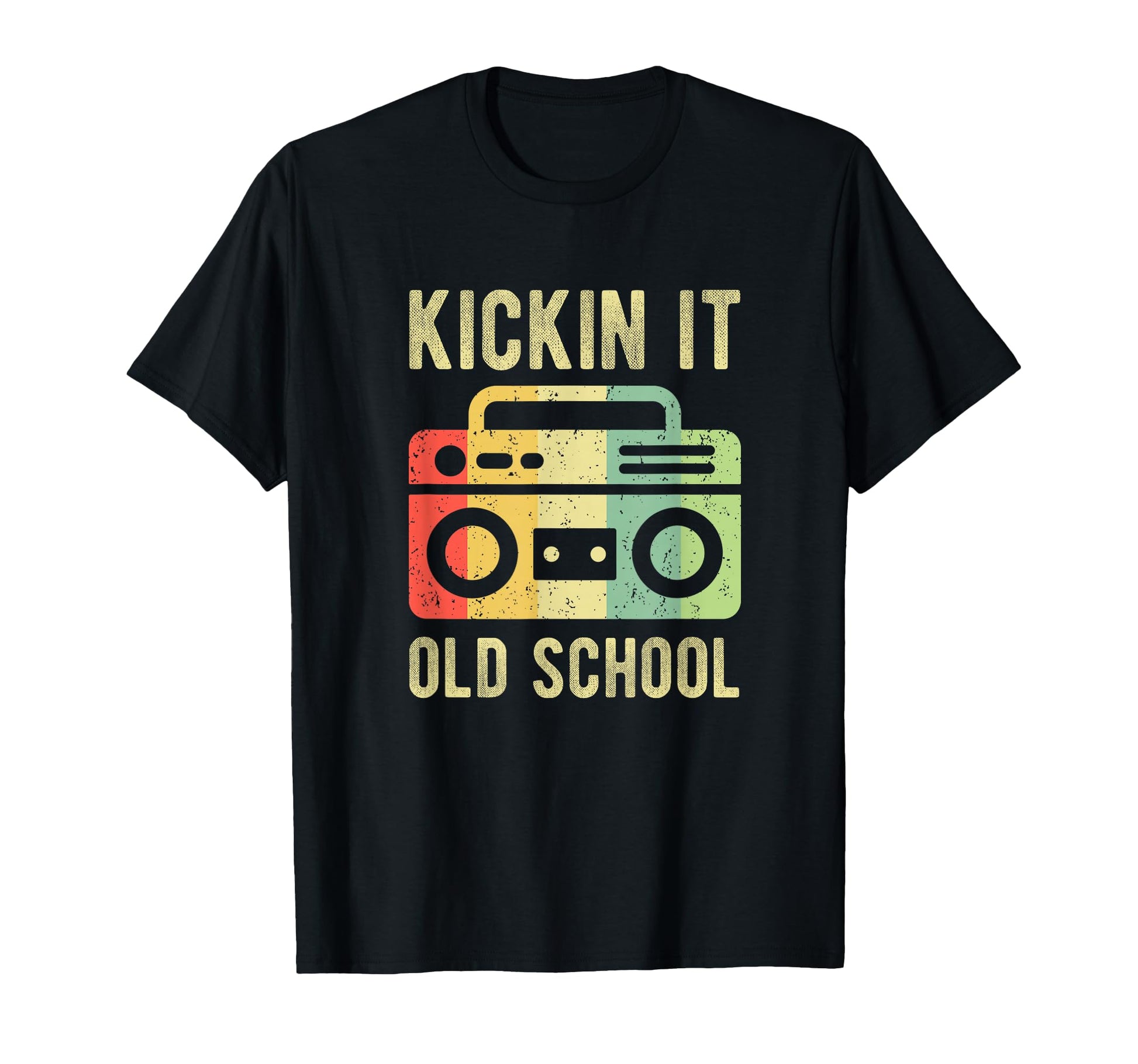 Kickin It Old School 80S 90S Music T-Shirt - Minimalist Print Unisex - T-Shirt, Sweatshirt, Hoodie
