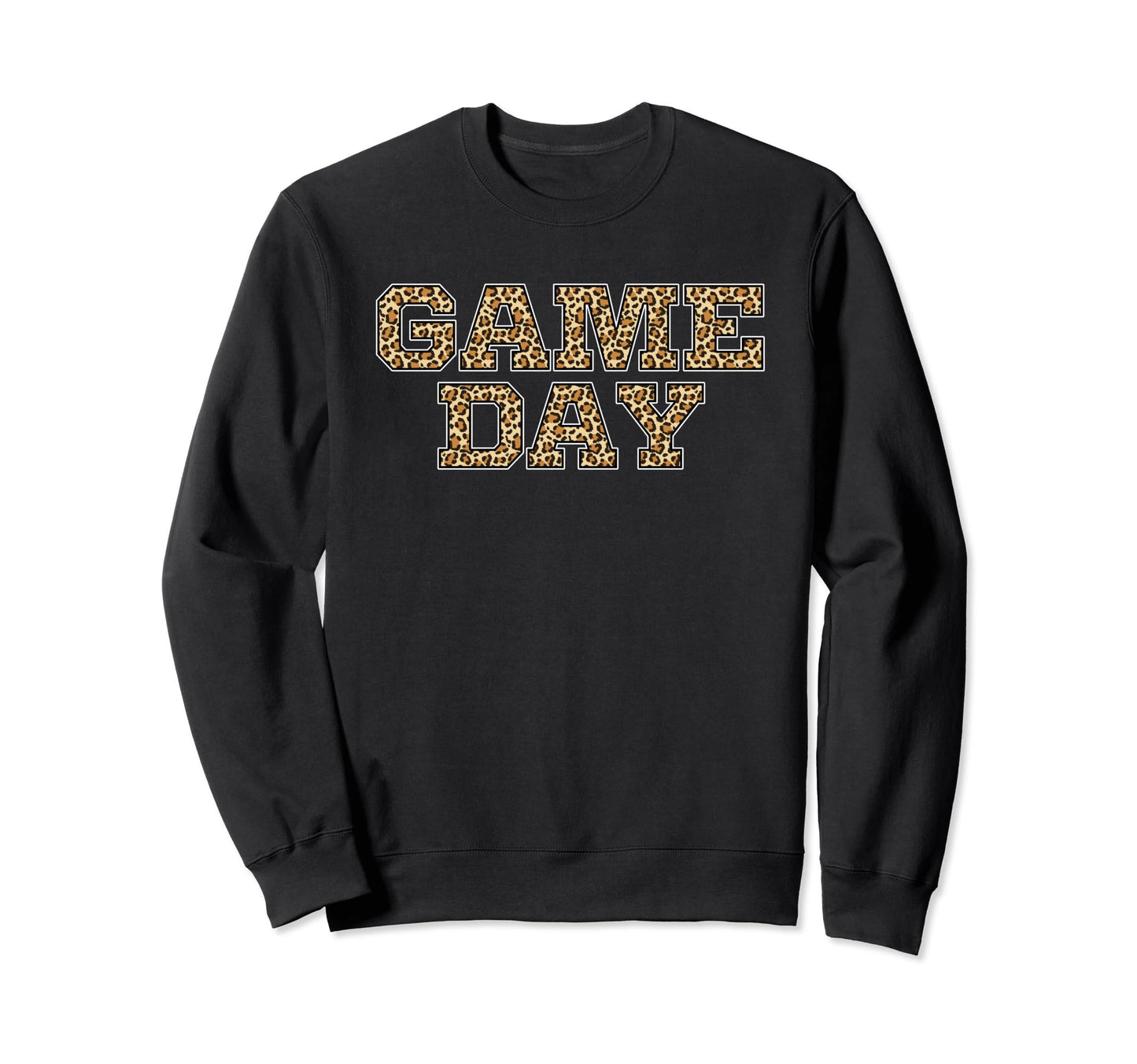 Game Day Leopard Animal Sports Soccer Sweatshirt - Minimalist Print Unisex - T-Shirt, Sweatshirt, Hoodie