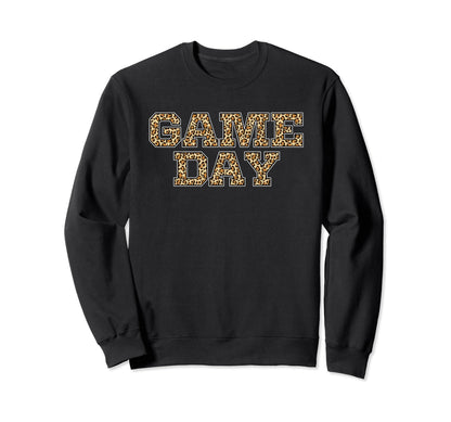 Game Day Leopard Animal Sports Soccer Sweatshirt - Minimalist Print Unisex - T-Shirt, Sweatshirt, Hoodie