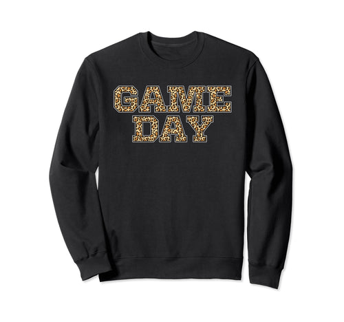 Game Day Leopard Animal Sports Soccer Sweatshirt - Minimalist Print Unisex - T-Shirt, Sweatshirt, Hoodie