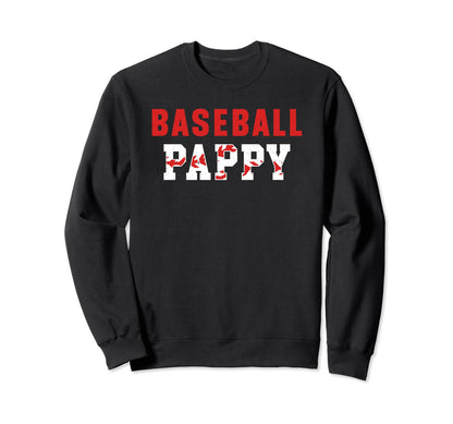 Baseball Pappy Baseball Player Sweatshirt - Streetwear Style Men Women - T-Shirt, Sweatshirt, Hoodie