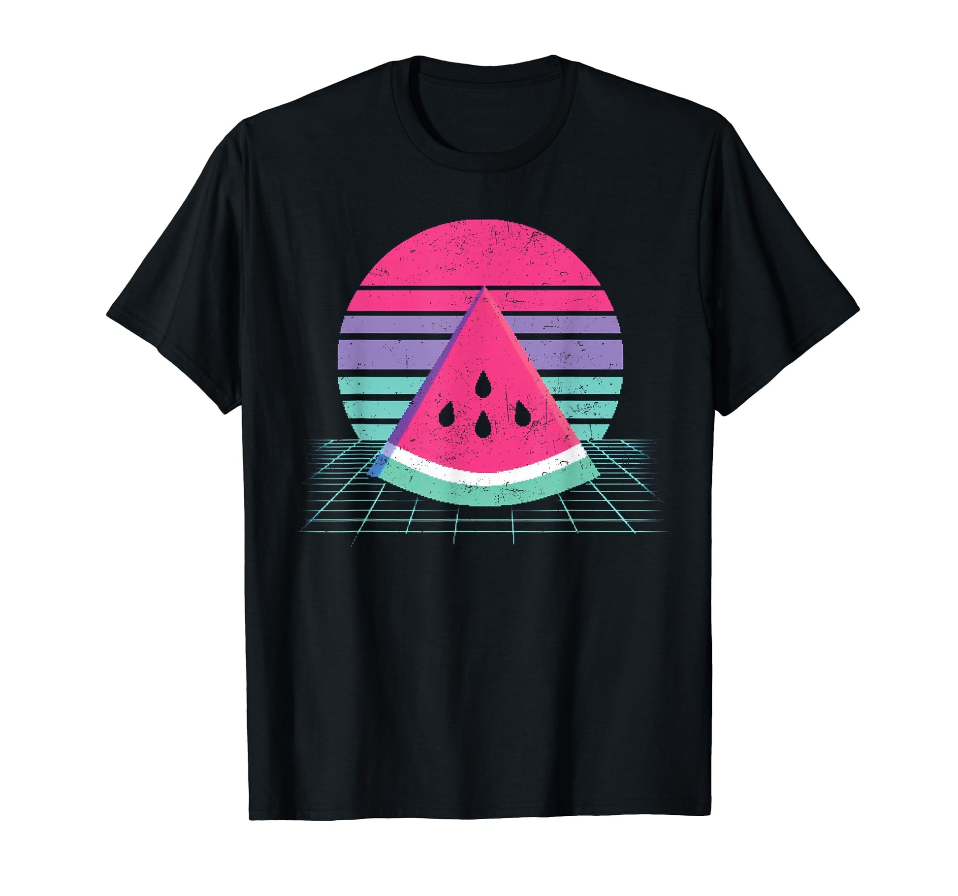 Watermelon Kawaii Vaporwave Aesthetic T-Shirt - Trendy Graphic Unisex - T-Shirt, Sweatshirt, Hoodie