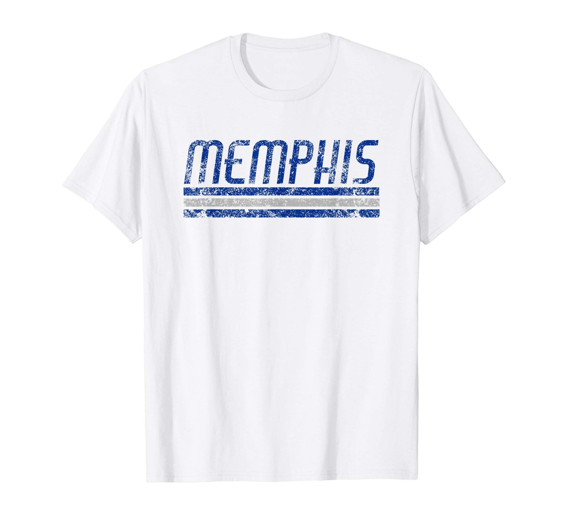 Memphis Tennessee Weathered Stripe T-Shirt - Trendy Graphic for Adults - T-Shirt, Sweatshirt, Hoodie