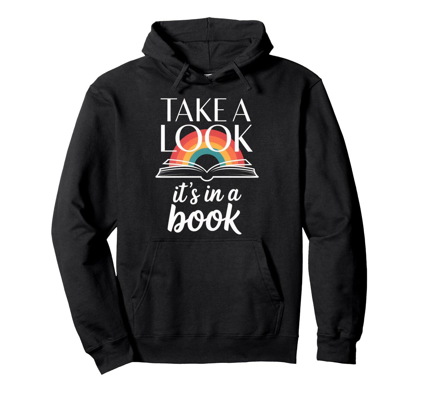 Take Its Book Reading Bookworm Hoodie - Streetwear Style for Adults - T-Shirt, Sweatshirt, Hoodie