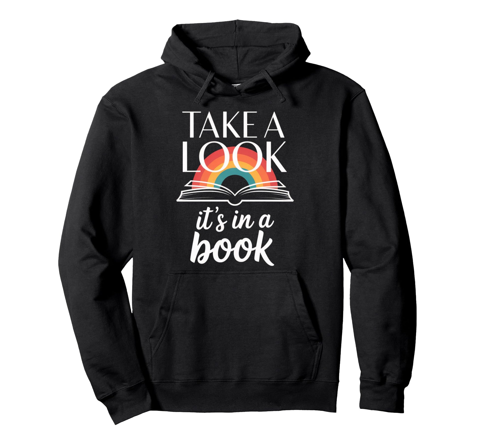 Take Its Book Reading Bookworm Hoodie - Streetwear Style for Adults - T-Shirt, Sweatshirt, Hoodie