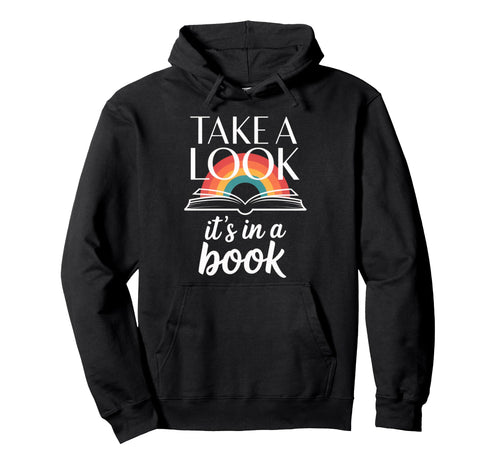 Take Its Book Reading Bookworm Hoodie - Streetwear Style for Adults - T-Shirt, Sweatshirt, Hoodie