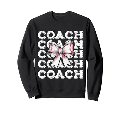 Coquette Baseball Coach Matching Sweatshirt - Streetwear Style Unisex - T-Shirt, Sweatshirt, Hoodie