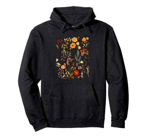 Wildflowers Spring Boho Wild Flower Hoodie - Fun Novelty Design Men Women - T-Shirt, Sweatshirt, Hoodie