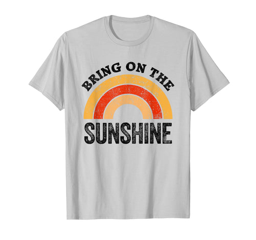Bring Sunshine Rainbow Sunshine T-Shirt - Trendy Graphic for Adults - T-Shirt, Sweatshirt, Hoodie
