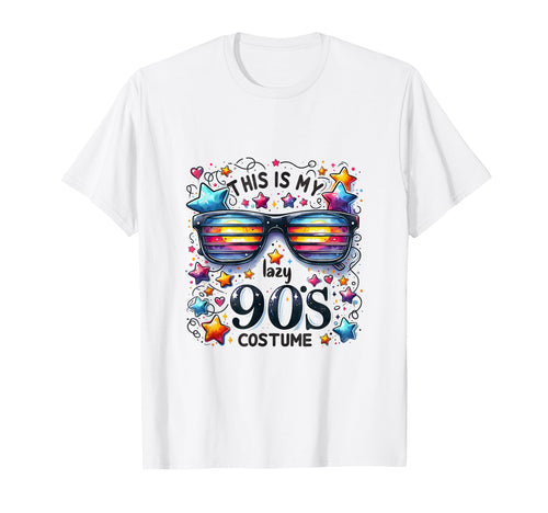 This Is My Lazy 90S Costume Sunglasses T-Shirt - Graphic Print Unisex - T-Shirt, Sweatshirt, Hoodie