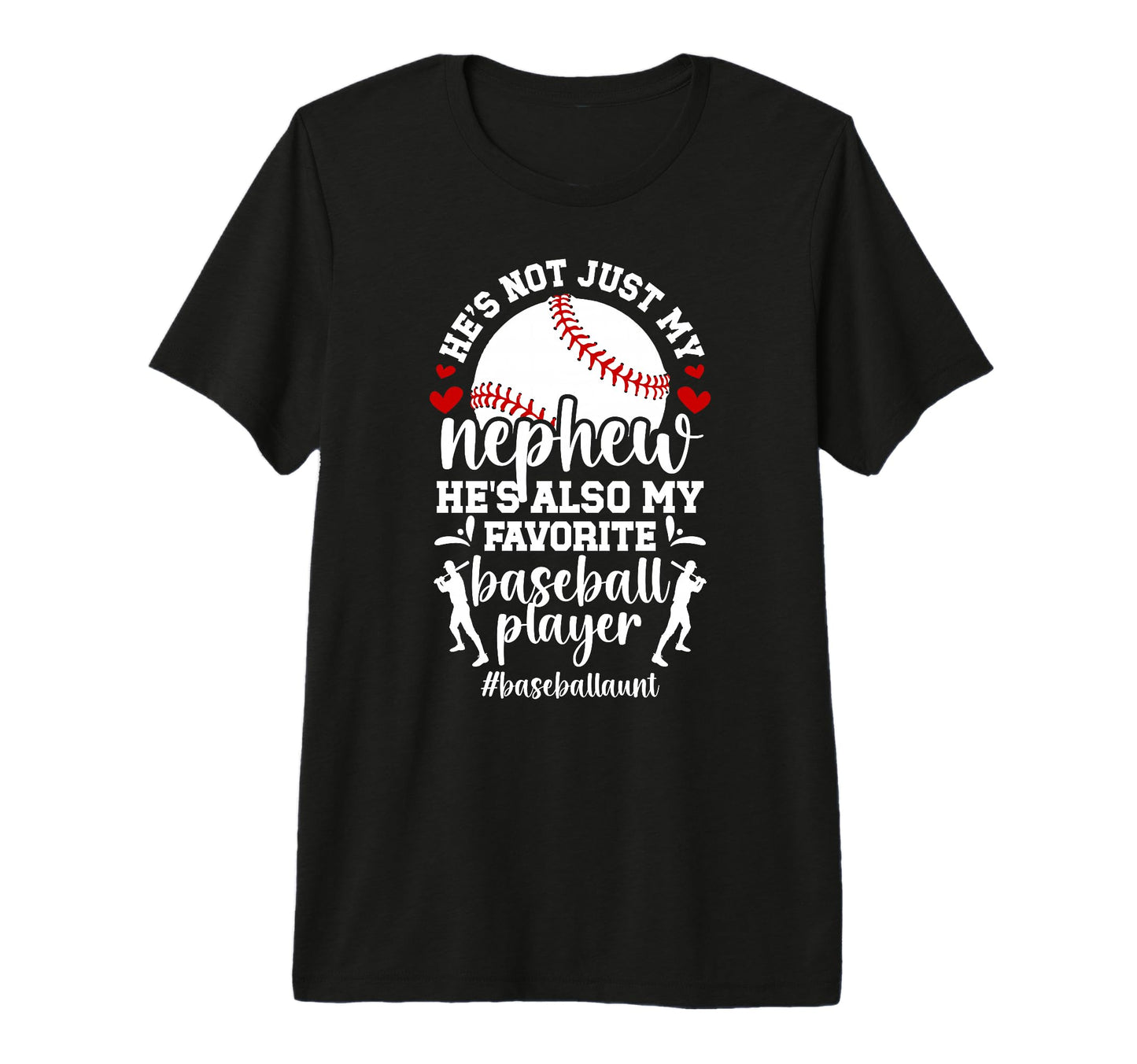 Proud Baseball Aunt Baseball Player T-Shirt - Minimalist Print Unisex - T-Shirt, Sweatshirt, Hoodie