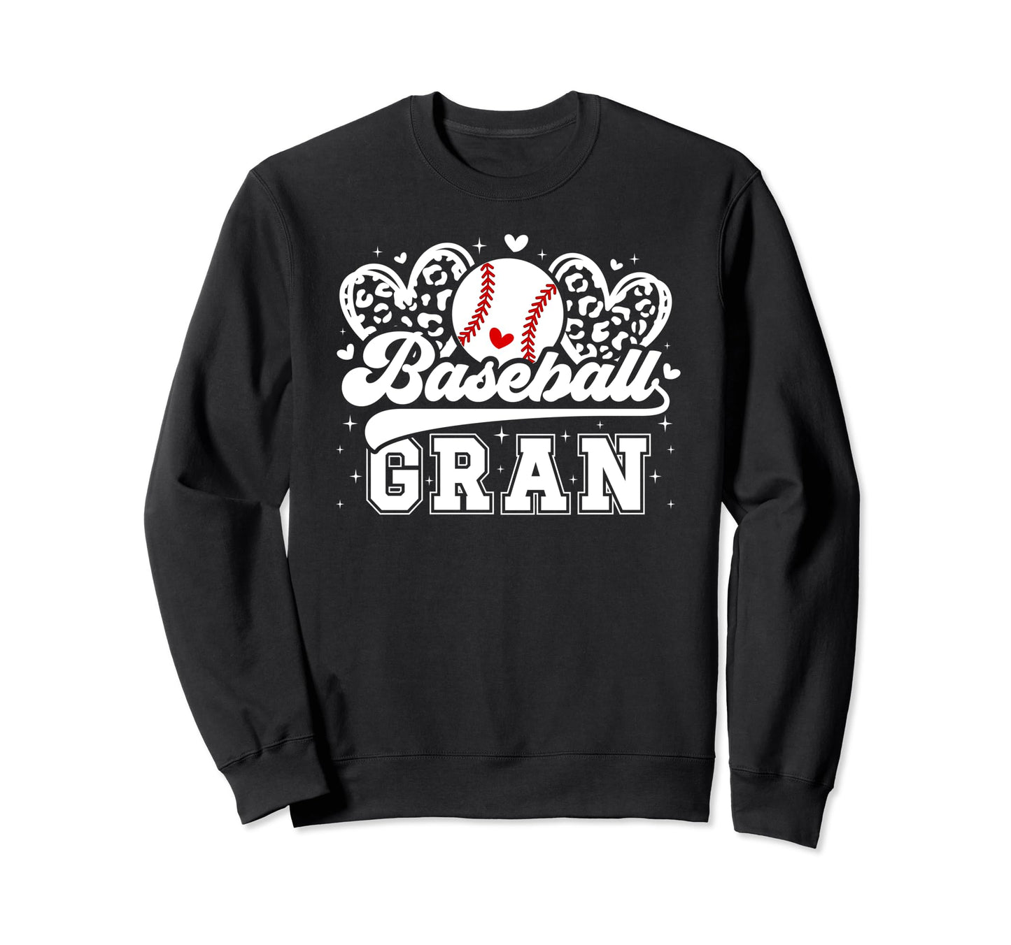 Baseball Gran Grandma Gran Sweatshirt - Novelty Apparel for Adults - T-Shirt, Sweatshirt, Hoodie