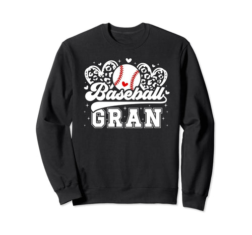 Baseball Gran Grandma Gran Sweatshirt - Novelty Apparel for Adults - T-Shirt, Sweatshirt, Hoodie