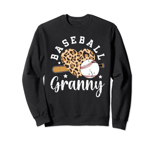 Baseball Granny Grandma Granny Sweatshirt - Minimalist Print Unisex - T-Shirt, Sweatshirt, Hoodie