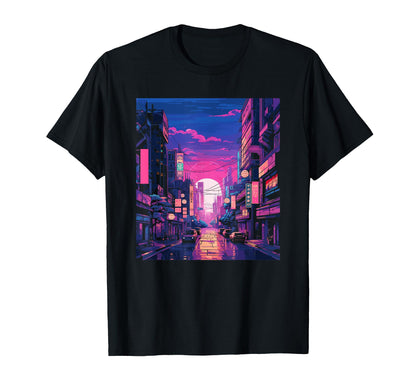 80S Japanese Aesthetics Vaporwave Kanji T-Shirt - Trendy Graphic Men Women - T-Shirt, Sweatshirt, Hoodie