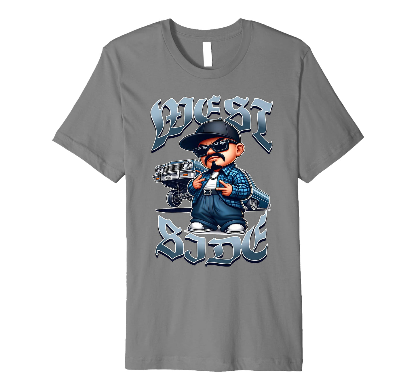 Low Rider Westside Hand Sign Gang T-Shirt - Aesthetic Graphic for Adults - T-Shirt, Sweatshirt, Hoodie