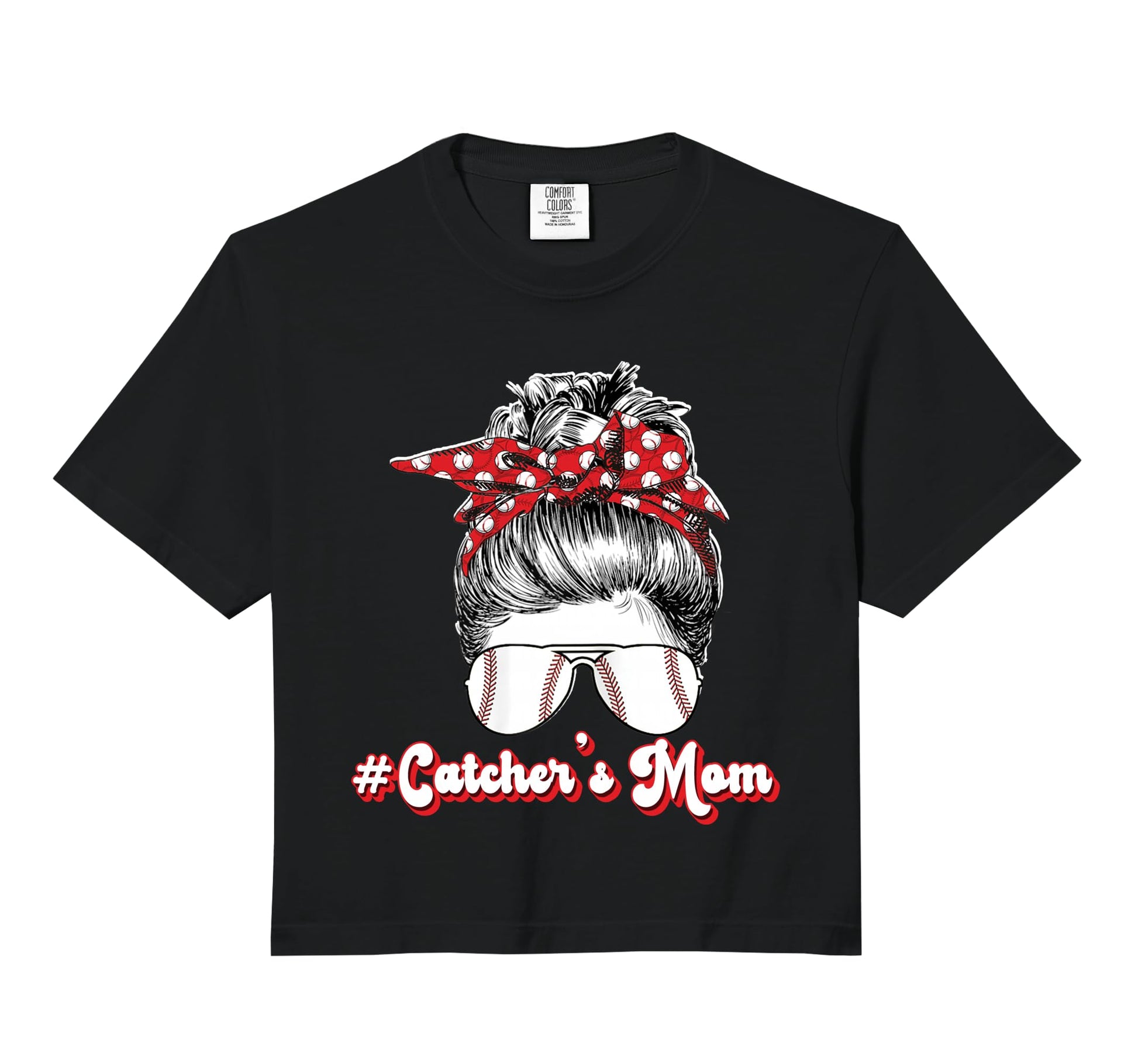 Baseball Catchers Mom Proud Mother Hoodie - Aesthetic Graphic Men Women - T-Shirt, Sweatshirt, Hoodie