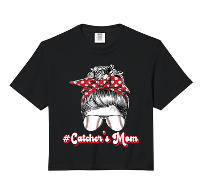 Baseball Catchers Mom Proud Mother Hoodie - Aesthetic Graphic Men Women - T-Shirt, Sweatshirt, Hoodie