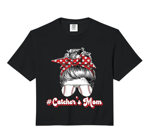 Baseball Catchers Mom Proud Mother Hoodie - Aesthetic Graphic Men Women - T-Shirt, Sweatshirt, Hoodie
