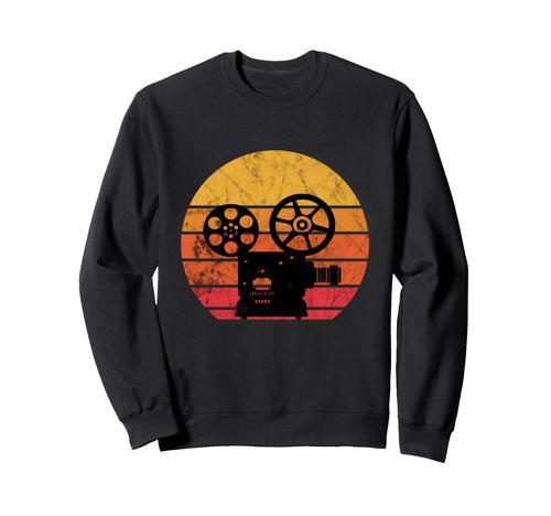Filmmaker Camera Lover Sunset Film Sweatshirt - Graphic Print Unisex - T-Shirt, Sweatshirt, Hoodie