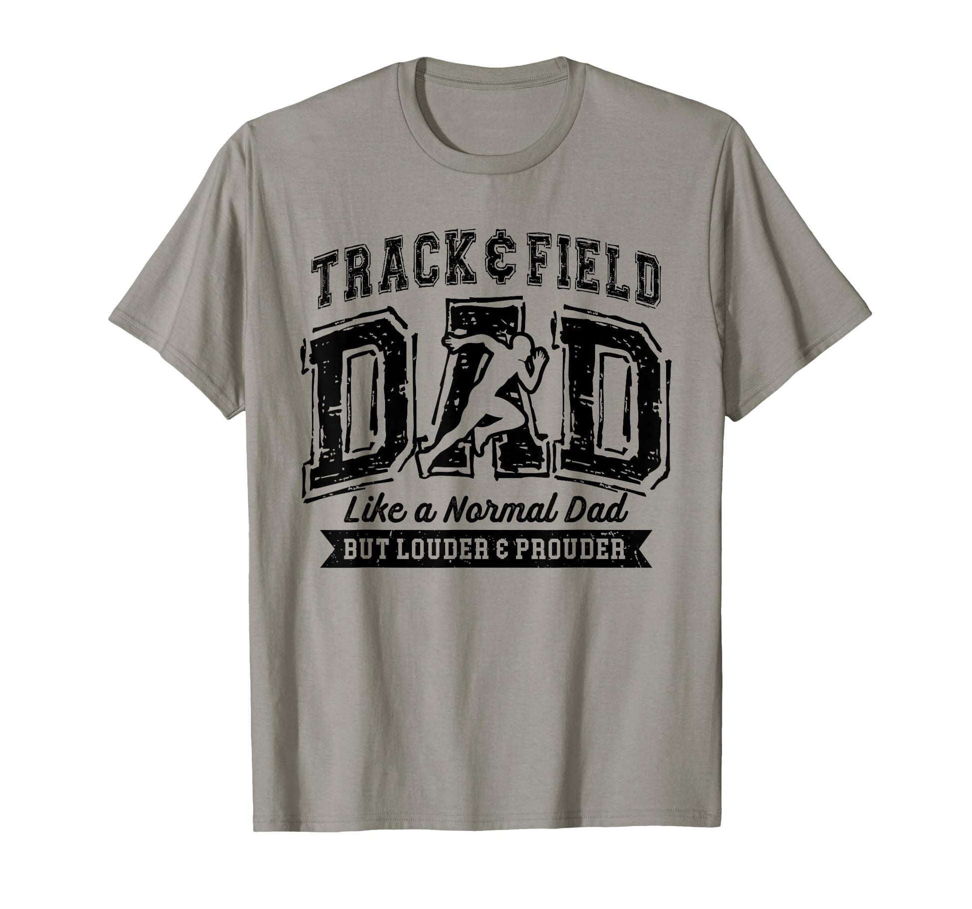 Track And Field Dad Like Normal Dad T-Shirt - Fun Novelty Design Unisex - T-Shirt, Sweatshirt, Hoodie