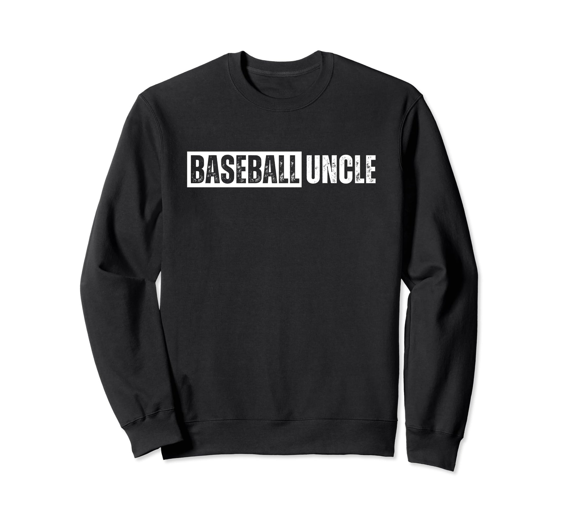 Baseball Uncle Distressed T Shirts T-Shirt - Custom Art Print for Adults - T-Shirt, Sweatshirt, Hoodie