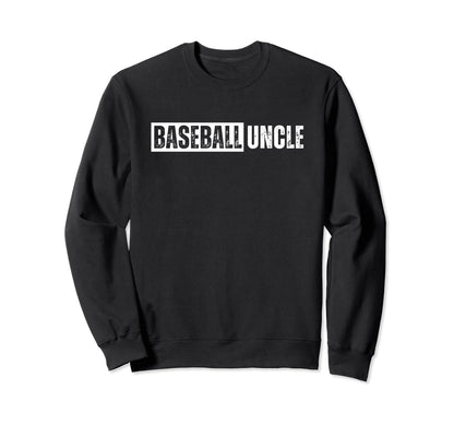 Baseball Uncle Distressed T Shirts T-Shirt - Custom Art Print for Adults - T-Shirt, Sweatshirt, Hoodie