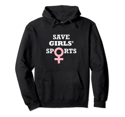 Funny Save Sports Female Team Play Game Hoodie - Trendy Graphic Men Women - T-Shirt, Sweatshirt, Hoodie
