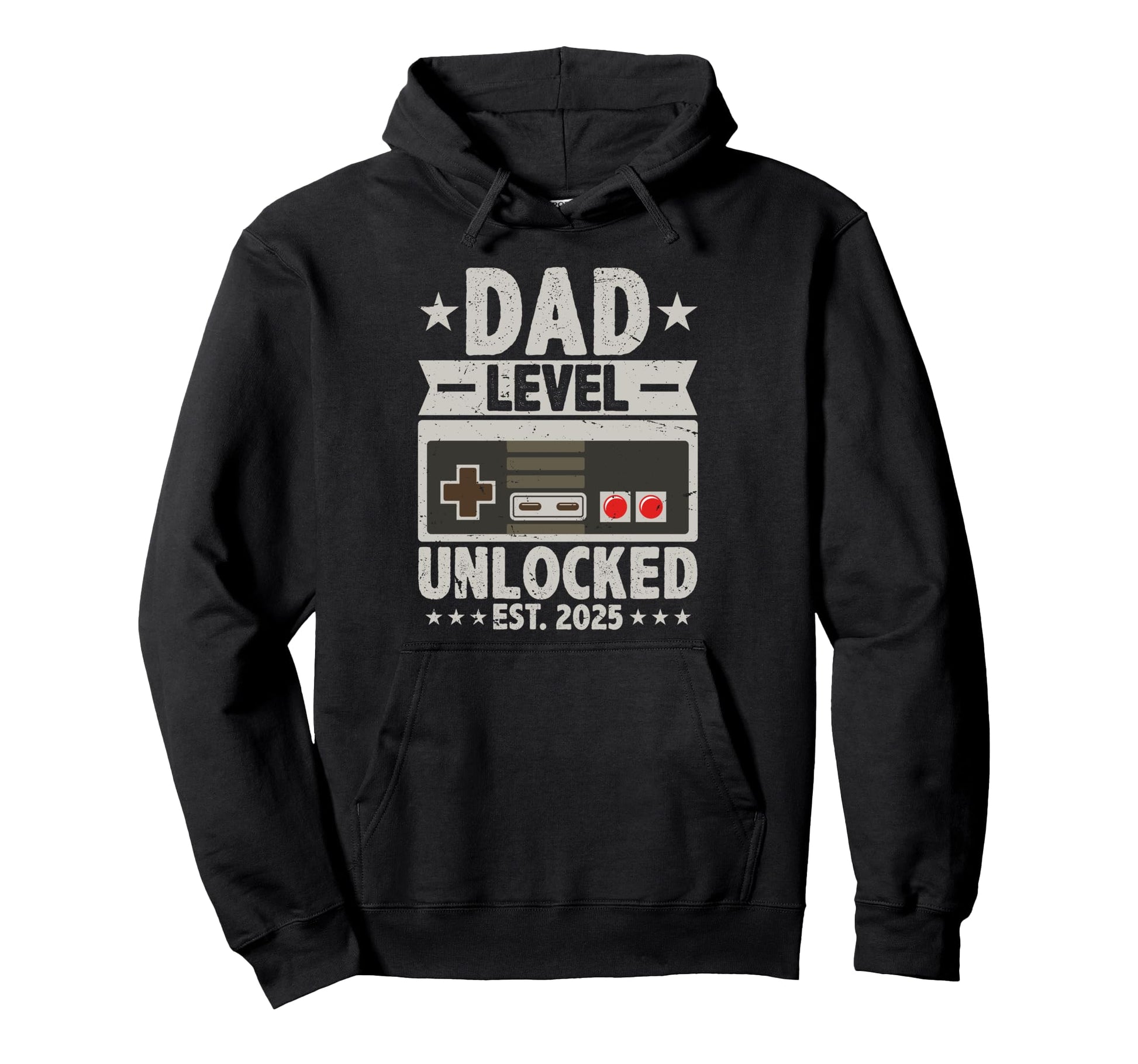 Dad Level Unlocked New Dad Hoodie - Casual Everyday Wear for Adults - T-Shirt, Sweatshirt, Hoodie