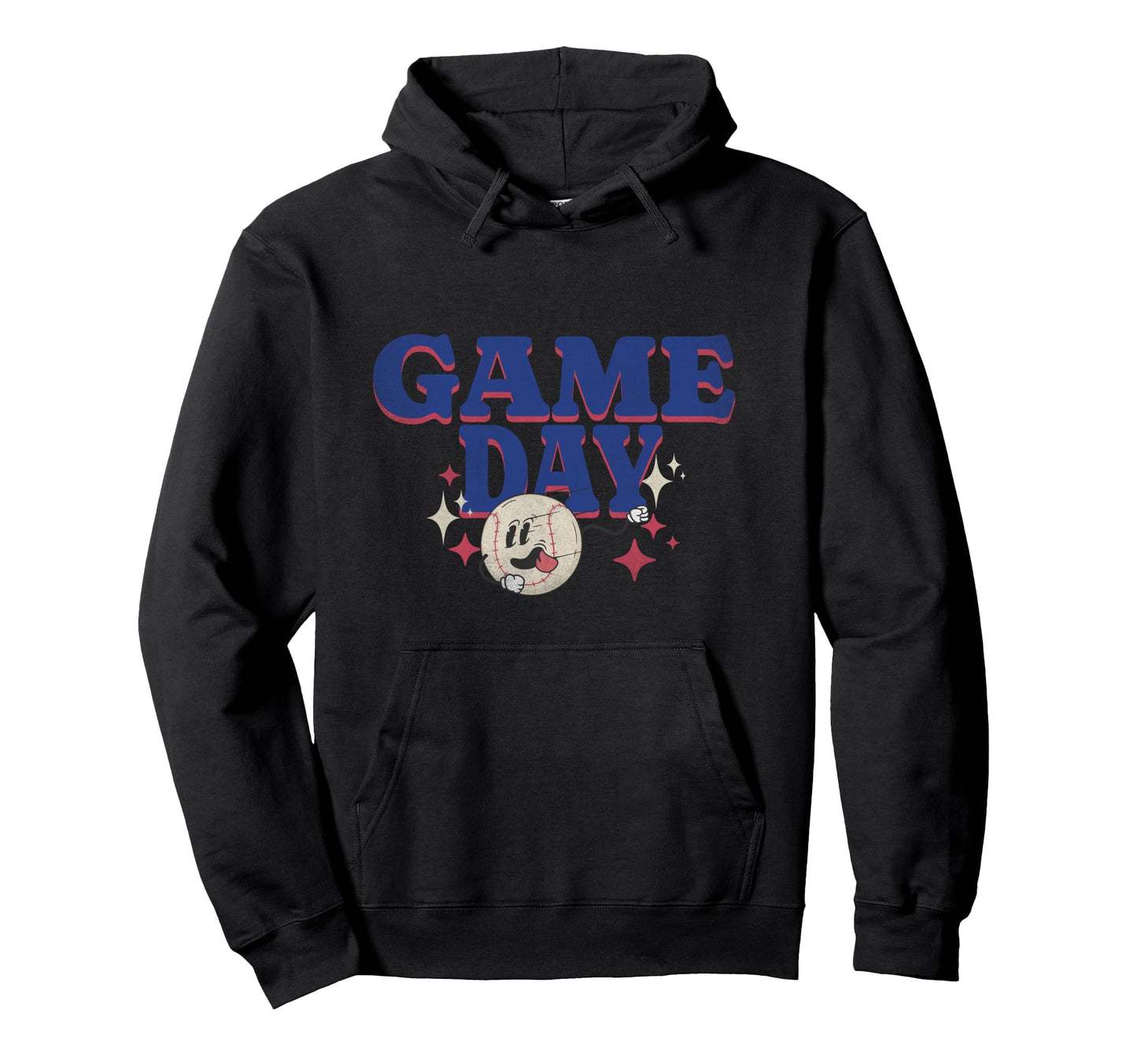 Baseball Mom Game Day Hoodie - Fun Novelty Design Unisex - T-Shirt, Sweatshirt, Hoodie