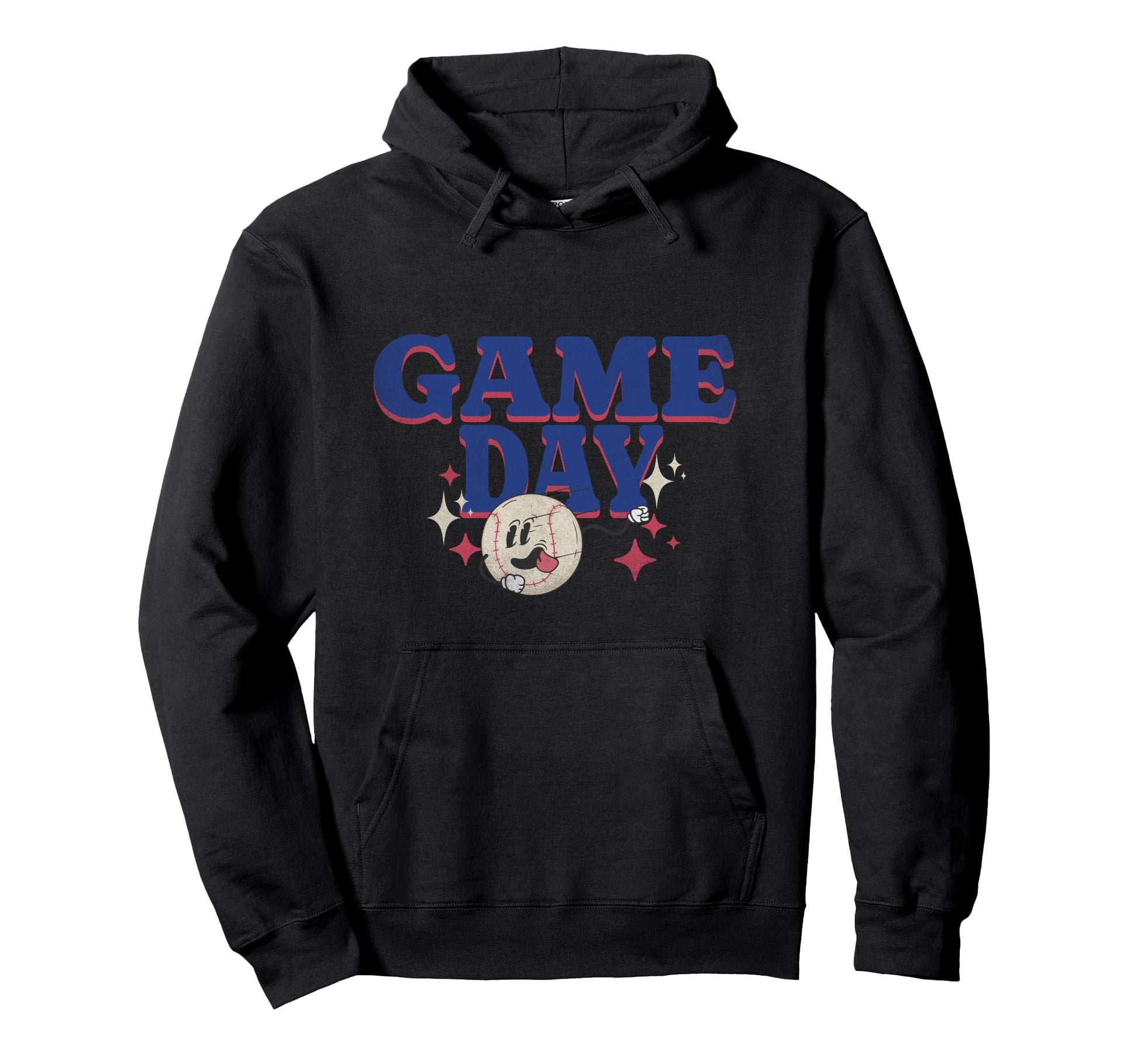 Baseball Mom Game Day Hoodie - Fun Novelty Design Unisex - T-Shirt, Sweatshirt, Hoodie