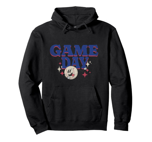 Baseball Mom Game Day Hoodie - Fun Novelty Design Unisex - T-Shirt, Sweatshirt, Hoodie