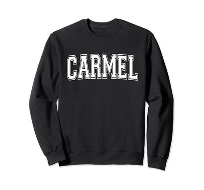Carmel Indiana Usa Sports Varsity Sweatshirt - Unique Graphic for Adults - T-Shirt, Sweatshirt, Hoodie