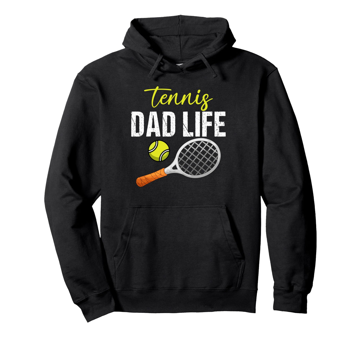 Tennis Dad Life Game Day Sports Dad Hoodie - Aesthetic Graphic Unisex - T-Shirt, Sweatshirt, Hoodie