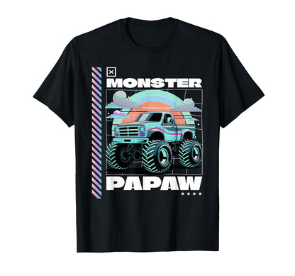 Monster Truck Papaw Aesthetic T-Shirt - Streetwear Style for Adults - T-Shirt, Sweatshirt, Hoodie