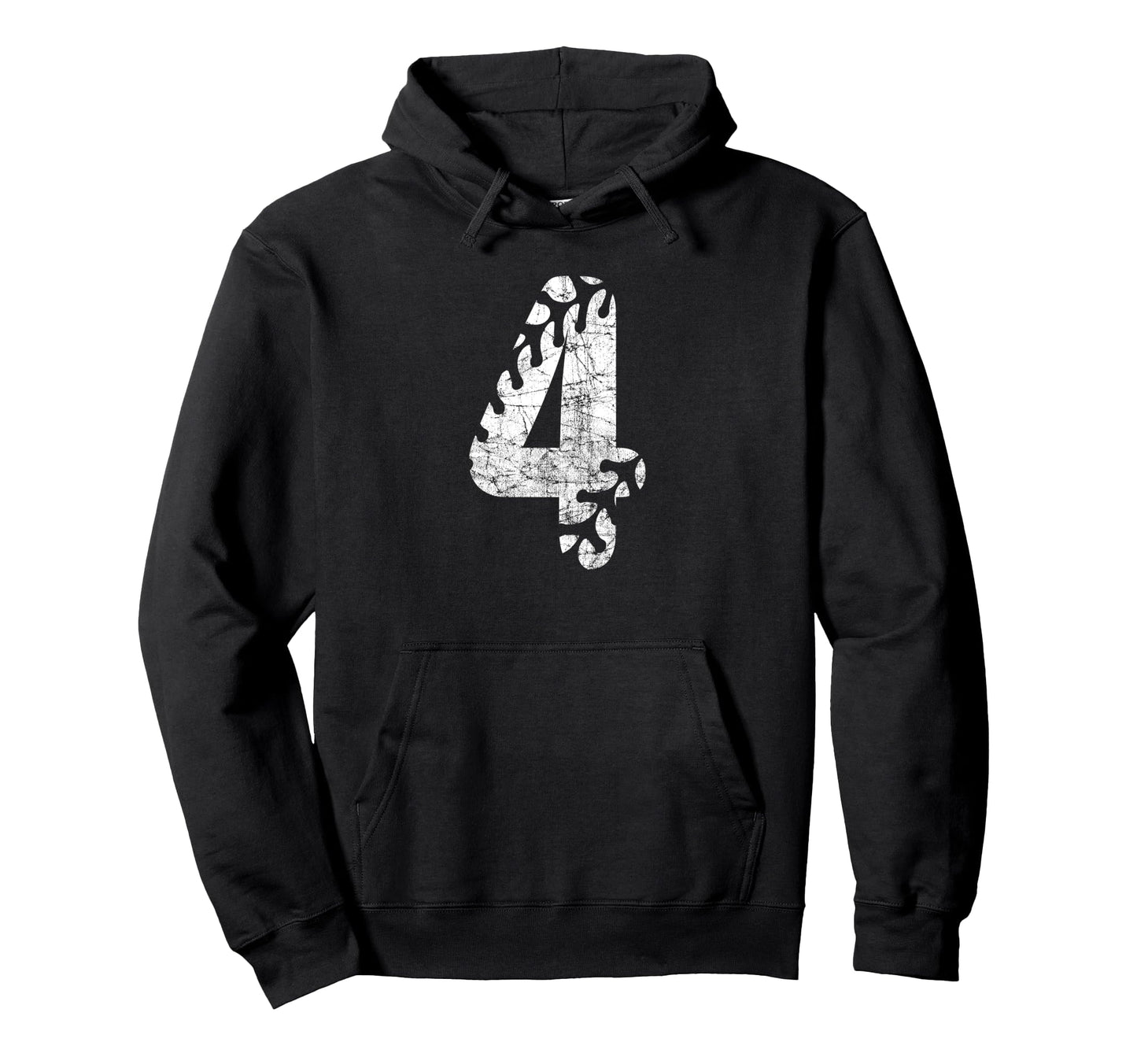 Baseball Softball Mom 4 Number 4 Hoodie - Aesthetic Graphic Unisex - T-Shirt, Sweatshirt, Hoodie