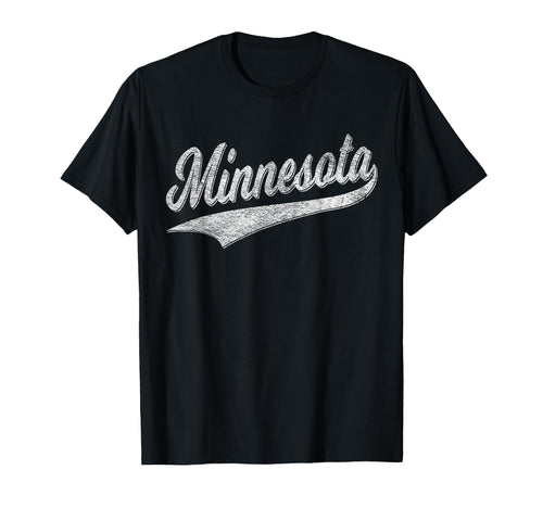 State Minnesota Varsity Script Sports T-Shirt - Minimalist Print Unisex - T-Shirt, Sweatshirt, Hoodie