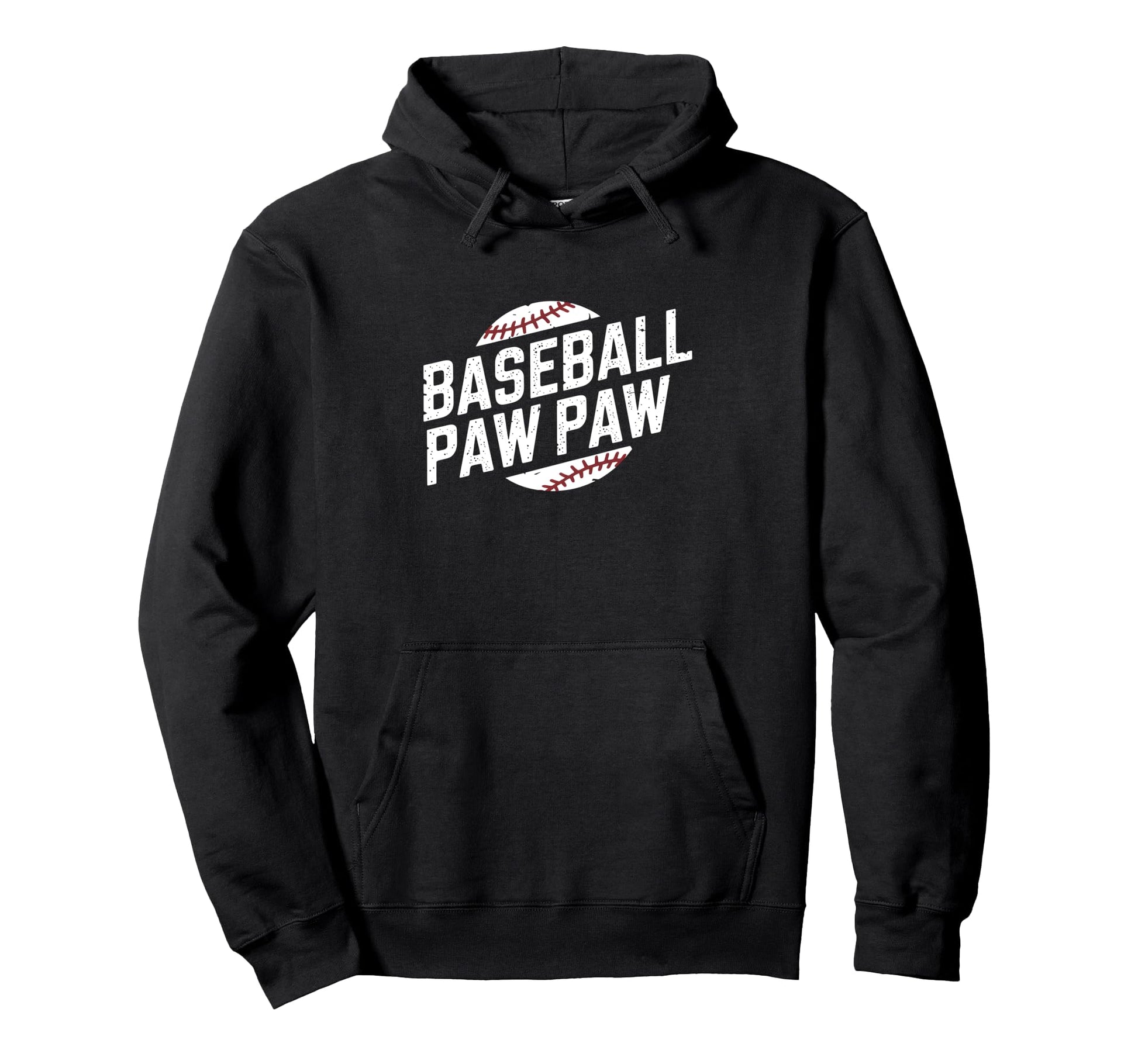 Baseball Paw Paw Grandpa Player Coach Hoodie - Minimalist Print Men Women - T-Shirt, Sweatshirt, Hoodie