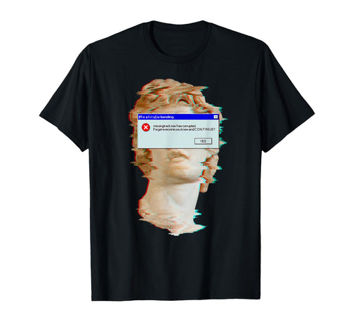 Reality Is Bending Aesthetic Greek T-Shirt - Casual Everyday Wear Unisex - T-Shirt, Sweatshirt, Hoodie