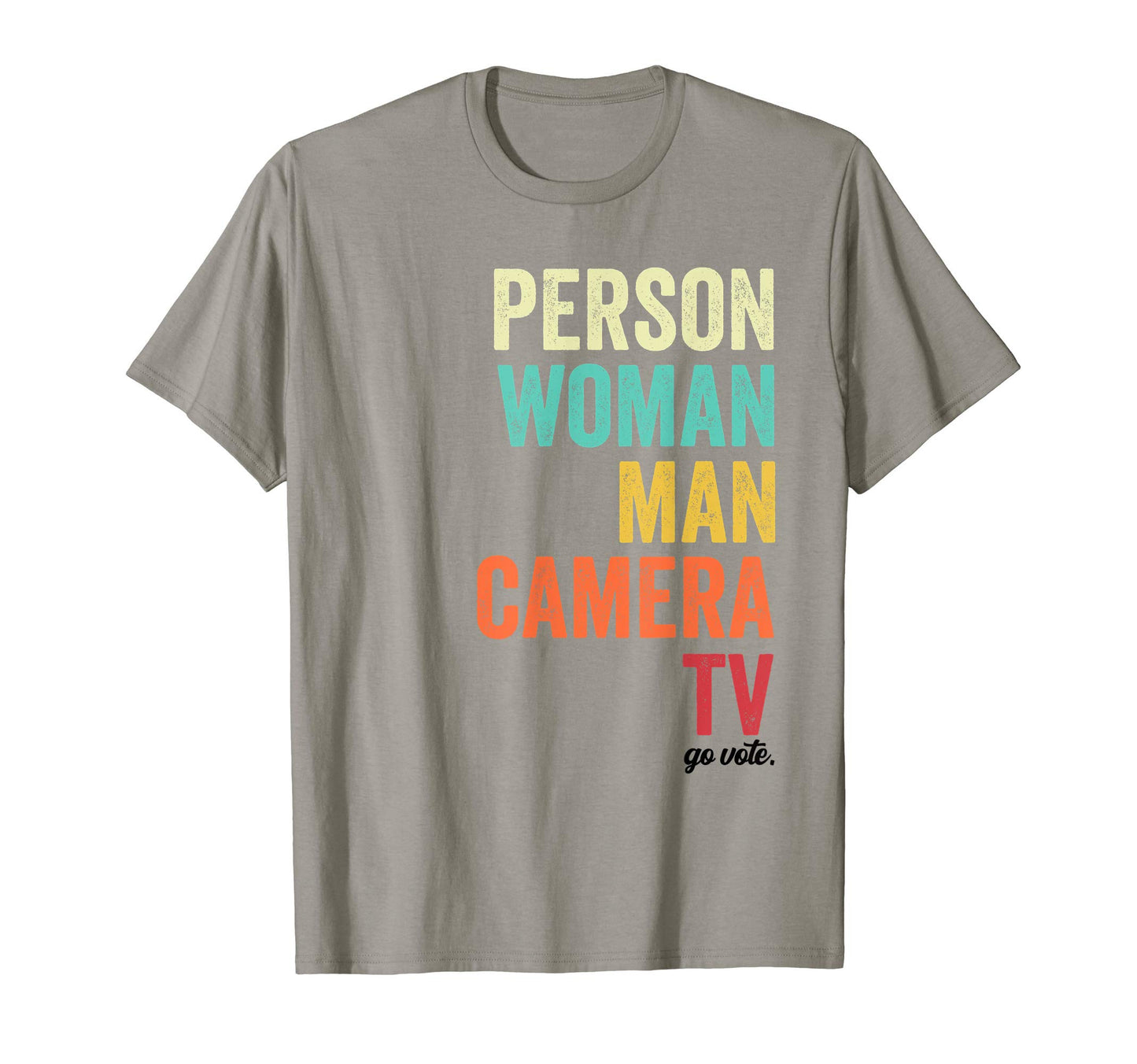 Person Camera Tv Go Vote T-Shirt - Custom Art Print for Adults - T-Shirt, Sweatshirt, Hoodie