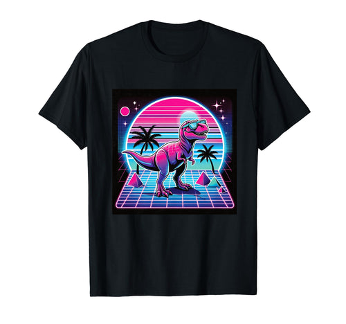 Retrowave Synthwave Aesthetic T-Shirt - Minimalist Print for Adults - T-Shirt, Sweatshirt, Hoodie