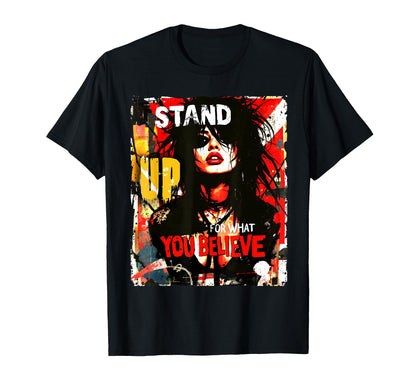 Punk Graffiti 90S Grunge Art T-Shirt - Minimalist Print Men Women - T-Shirt, Sweatshirt, Hoodie