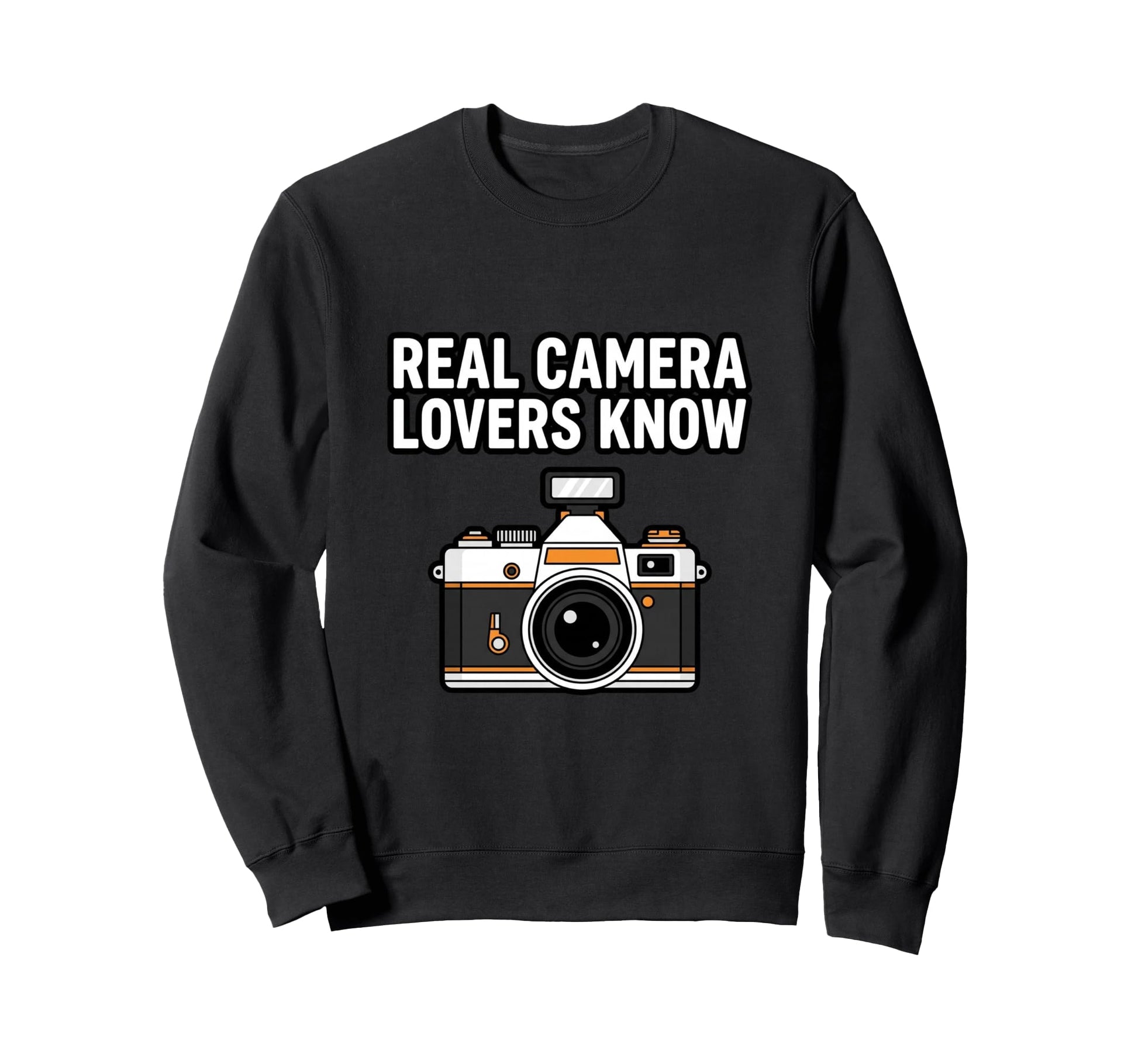 Camera Enthusiast Sweatshirt - Custom Art Print for Adults - T-Shirt, Sweatshirt, Hoodie